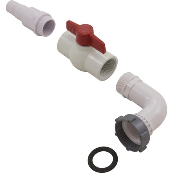 Game Ball Valve Shut Off Valve Kit 40Mm X 1.5" Mpt for Intex - 4563