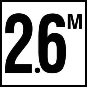 Inlay's Tile Depth Marker Glaze 6" 4" Mdm 2.6M - C612726