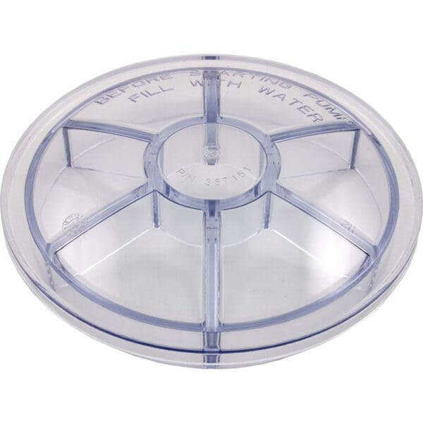 Pentair Trap Lid Clear Whisperflo - 357151Z