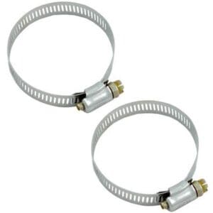 Swimline Pool Filter Hose Clamp Stainless Steel 1.5" Set Of 2 - 8957