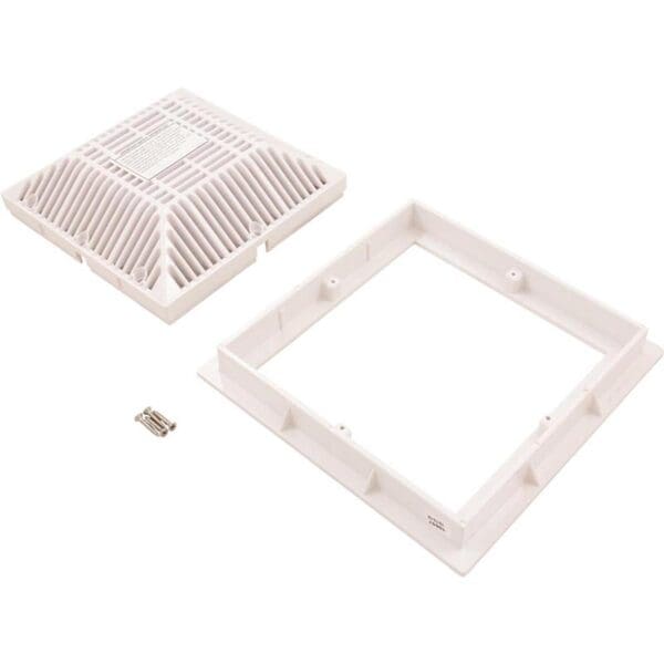 Super Pro Main Drain 9" Frame and Grate White - VGBA ANSI 2017 - SG6404790 V - Image 3