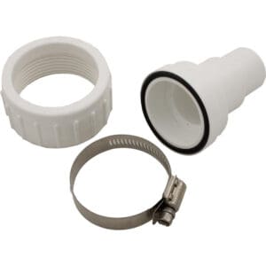 Waterway Union Half 1.5" Hose Adapter with SS Clamp