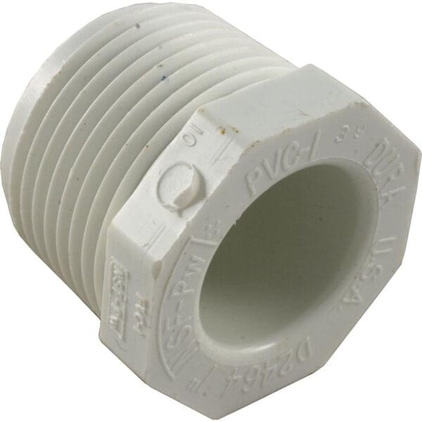 Pvc Plug 1" Mpt Threaded Hex Head Schedule 40