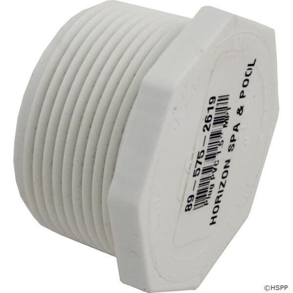 Lasco Pvc Plug 1.5" Mpt Threaded Hex Head - 450-015