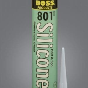 Accumetric Silicone Clear Translucent 10 Oz Caulking Tube - Boss 801 - 02505Cl10