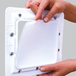 Super Pro Lid'L Seal Skimsaver Above Ground Pool Skimmer Cover And Face Plate - Ag1090