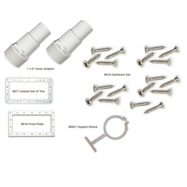 Swimline Skimmer Assembly Wide Mouth White for Above Ground Pools - 8939A - Image 2