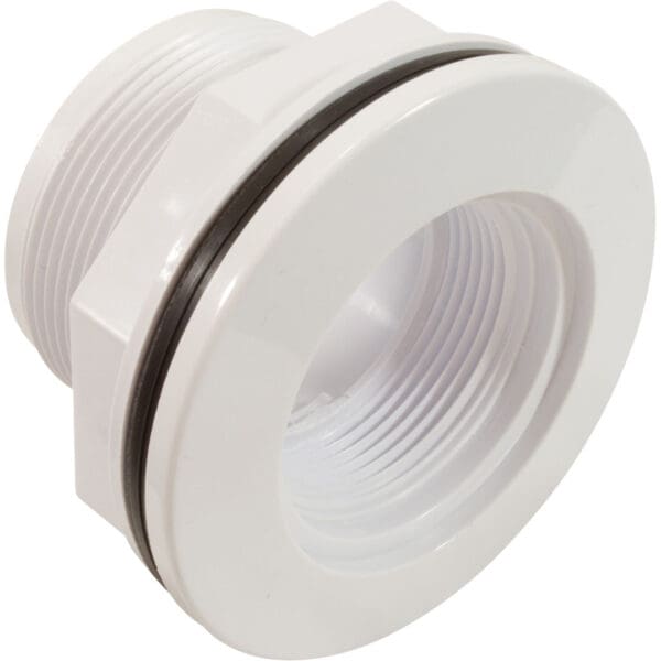 Zodiac Return Inlet Wall Fitting Long Body White F/ Thick Walls