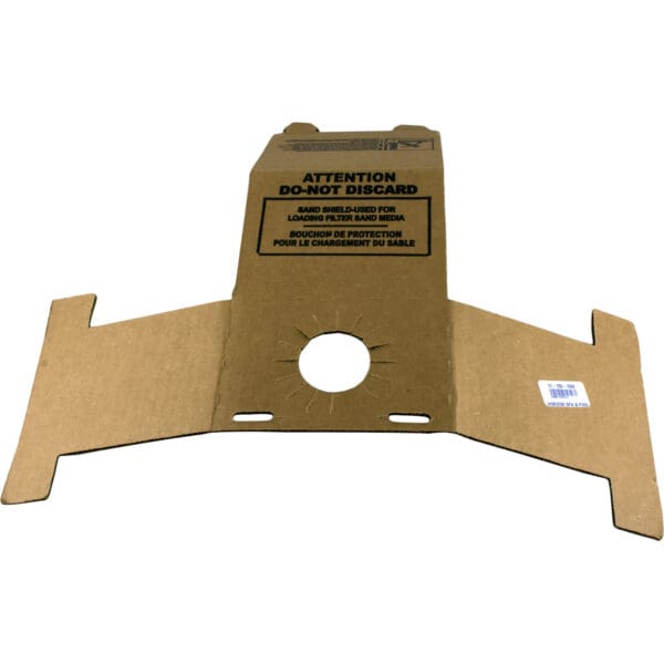 Hayward Sand Guide Sand Shield Funnel, Cardboard