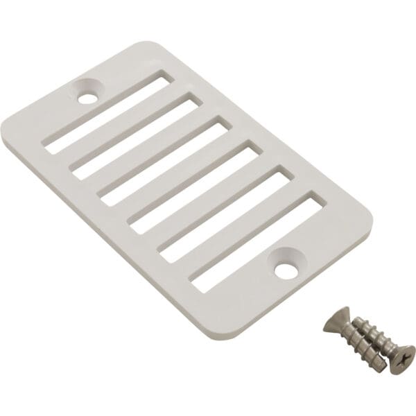 Hayward Drain Grate Only 2"X4" White F/ Sp1019B Drain Fitting