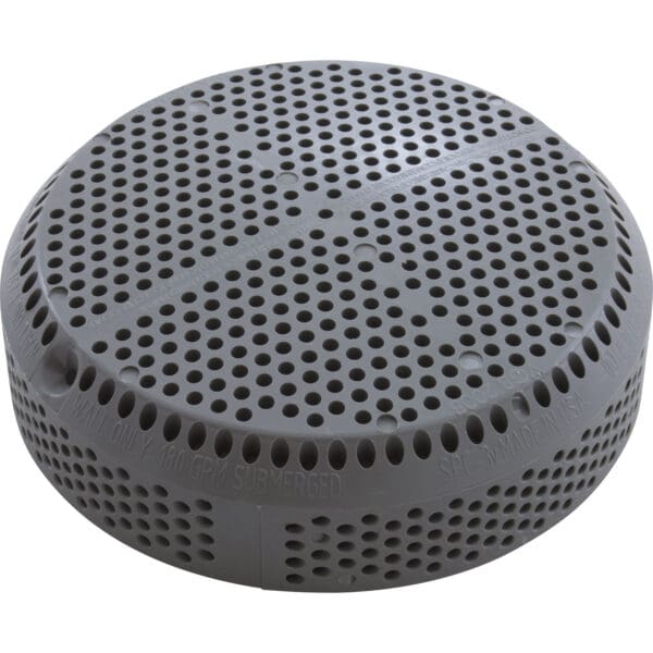 Waterway Suction Cover 5" Super Hi-Flo Gray Without Screws