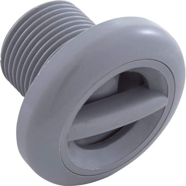 Zodiac Cmp Pool, Spa Jet Internal 1-1/2" Fd, Twin Roto, Smooth, Grey