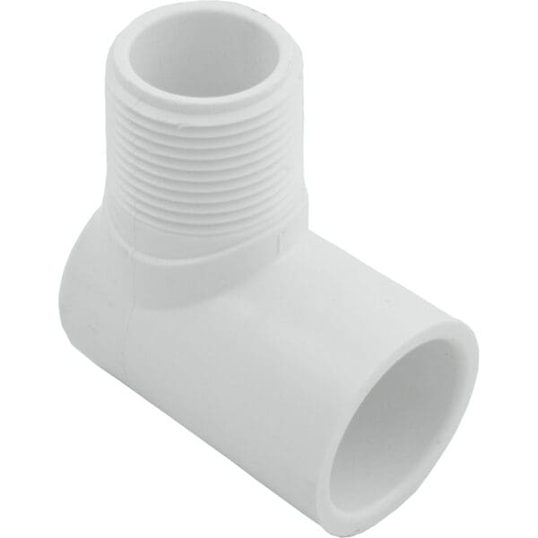 Pvc 90 Street Elbow 90 1" Mipt X 1" Socket Sch40 White