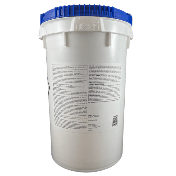 Pool Season Chlorinating Tablets 50 Lb Label